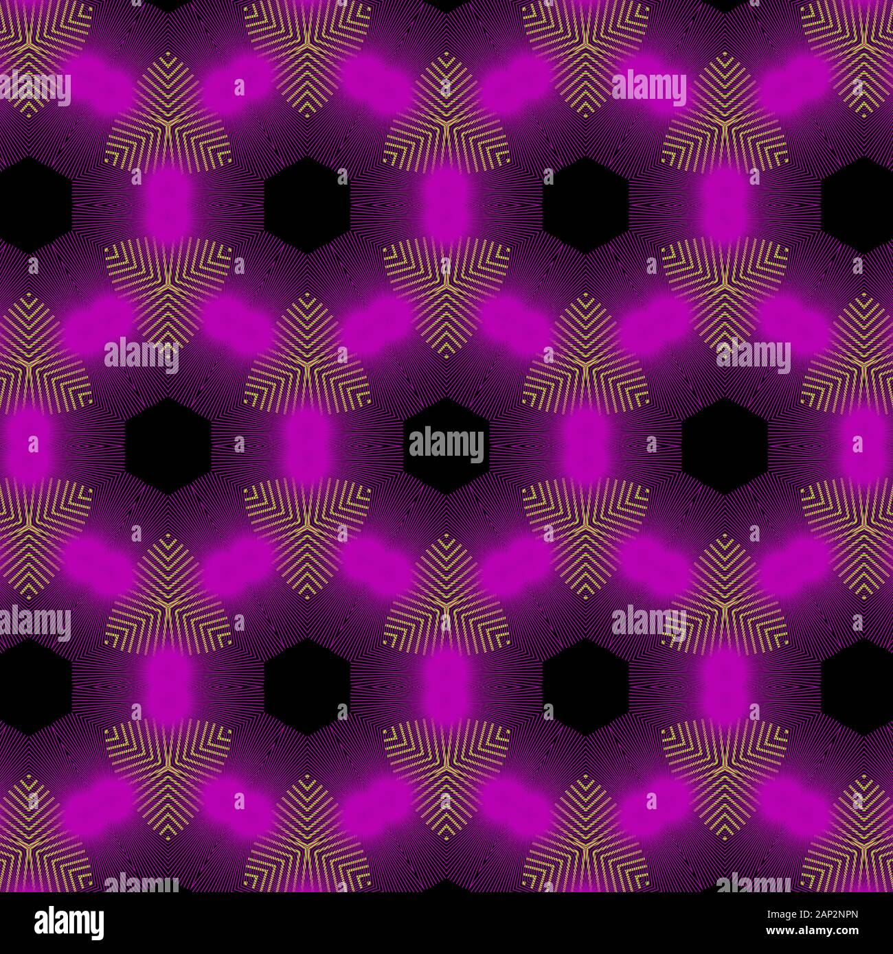 Abstract Background Seamless Disco Pattern For Fabric And Walls