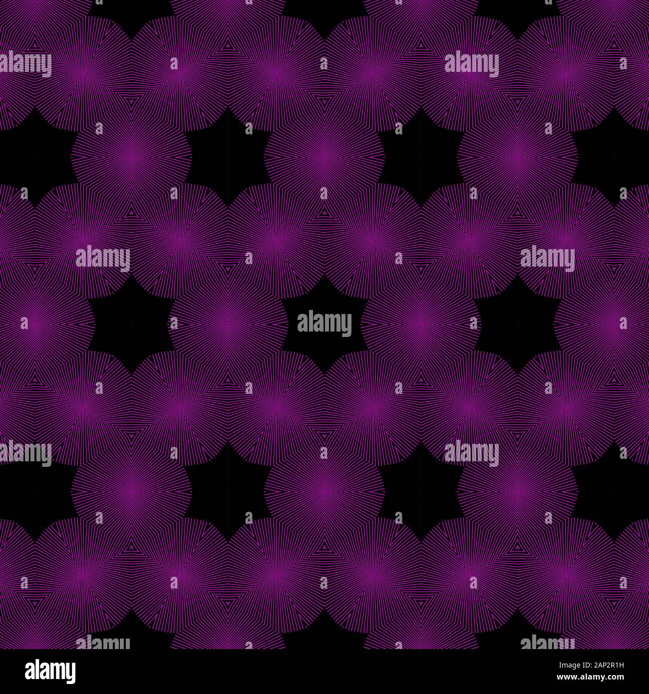 Abstract Background Seamless Disco Pattern For Fabric And Walls
