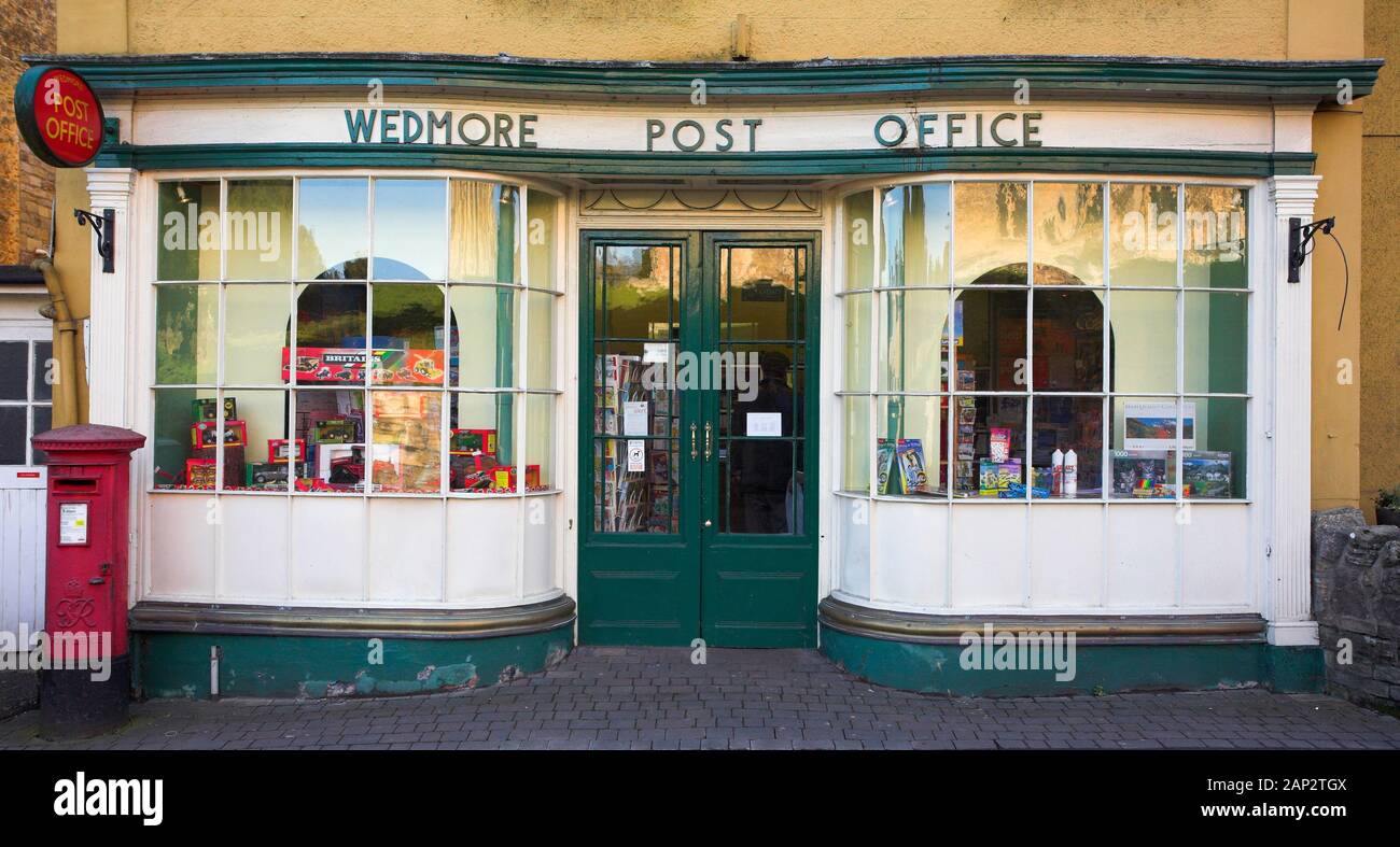 Post office, Wedmore, Somerset, England, UK Stock Photo Alamy