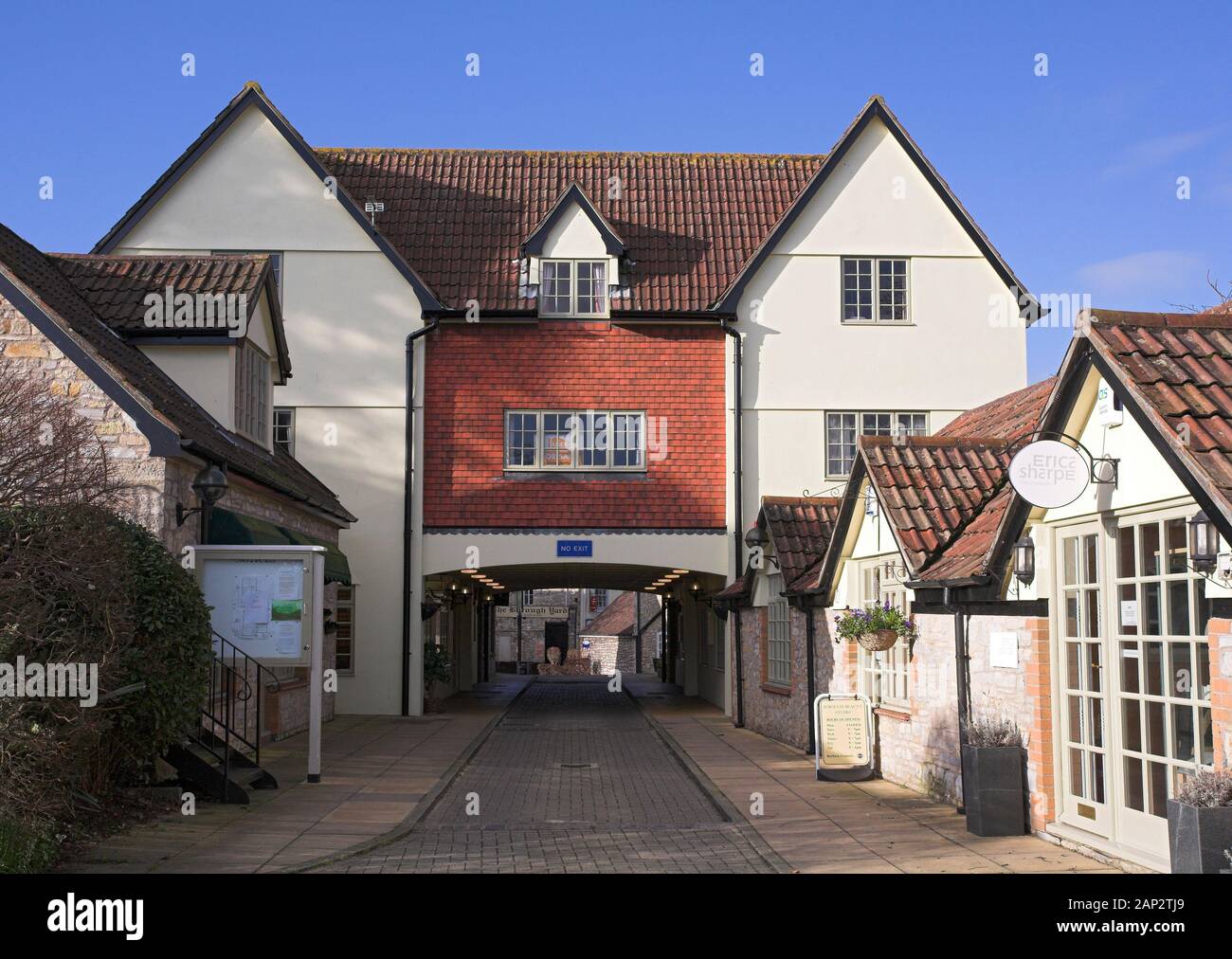 The Borough, Wedmore, Somerset, England Stock Photo Alamy