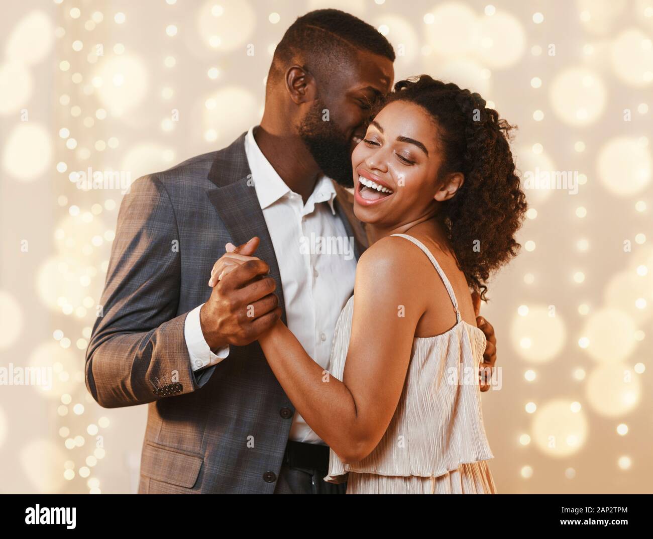 Black couple in love hi-res stock photography and images - Alamy