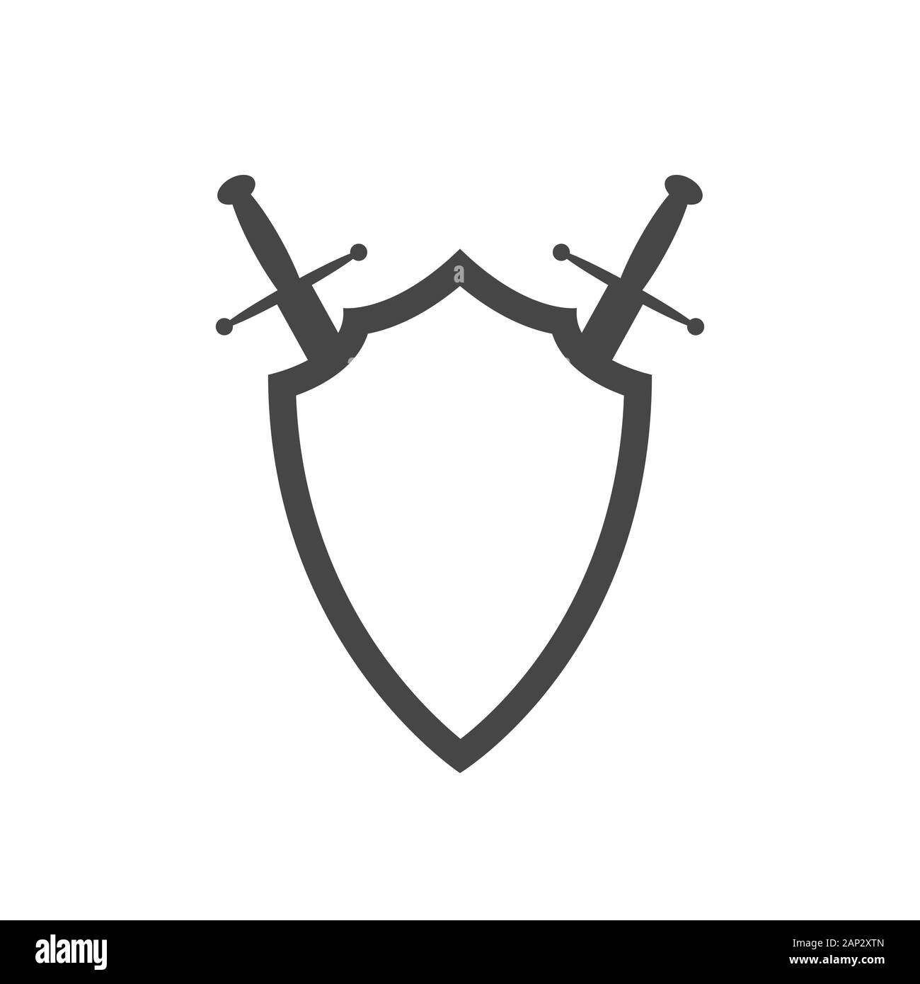 Swords Icon Stock Photos and Images - 123RF