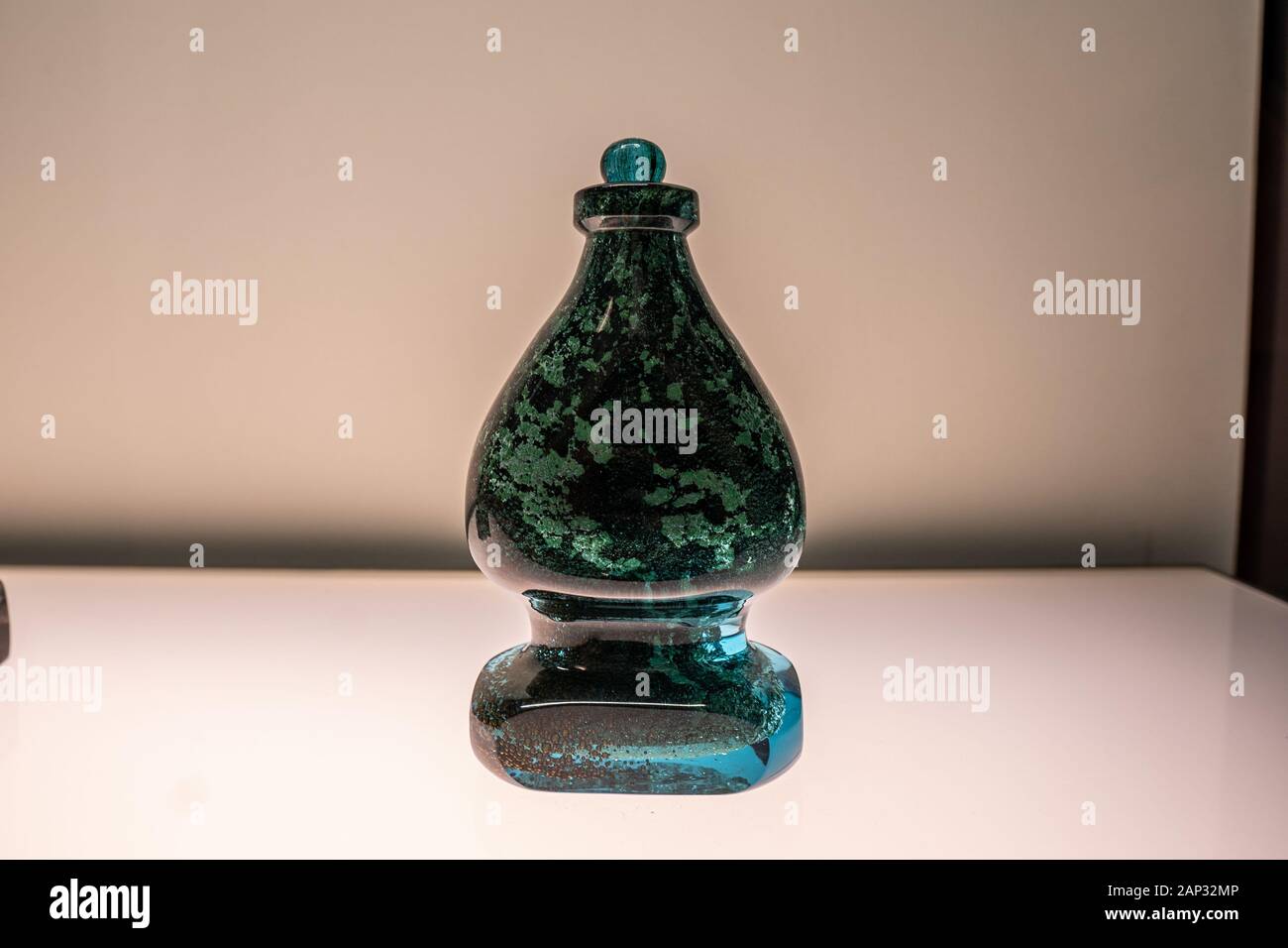 glas bottle isolated on white background photography Stock Photo