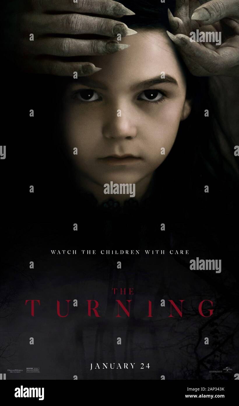 THE TURNING, US advance poster, Brooklynn Prince, 2020. © Universal ...