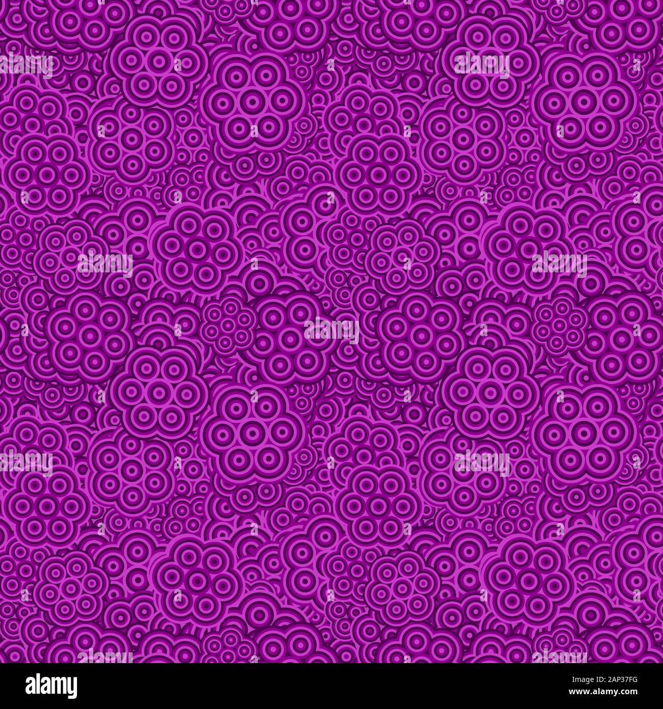 Purple seamless abstract geometrical flower wallpaper floral vector