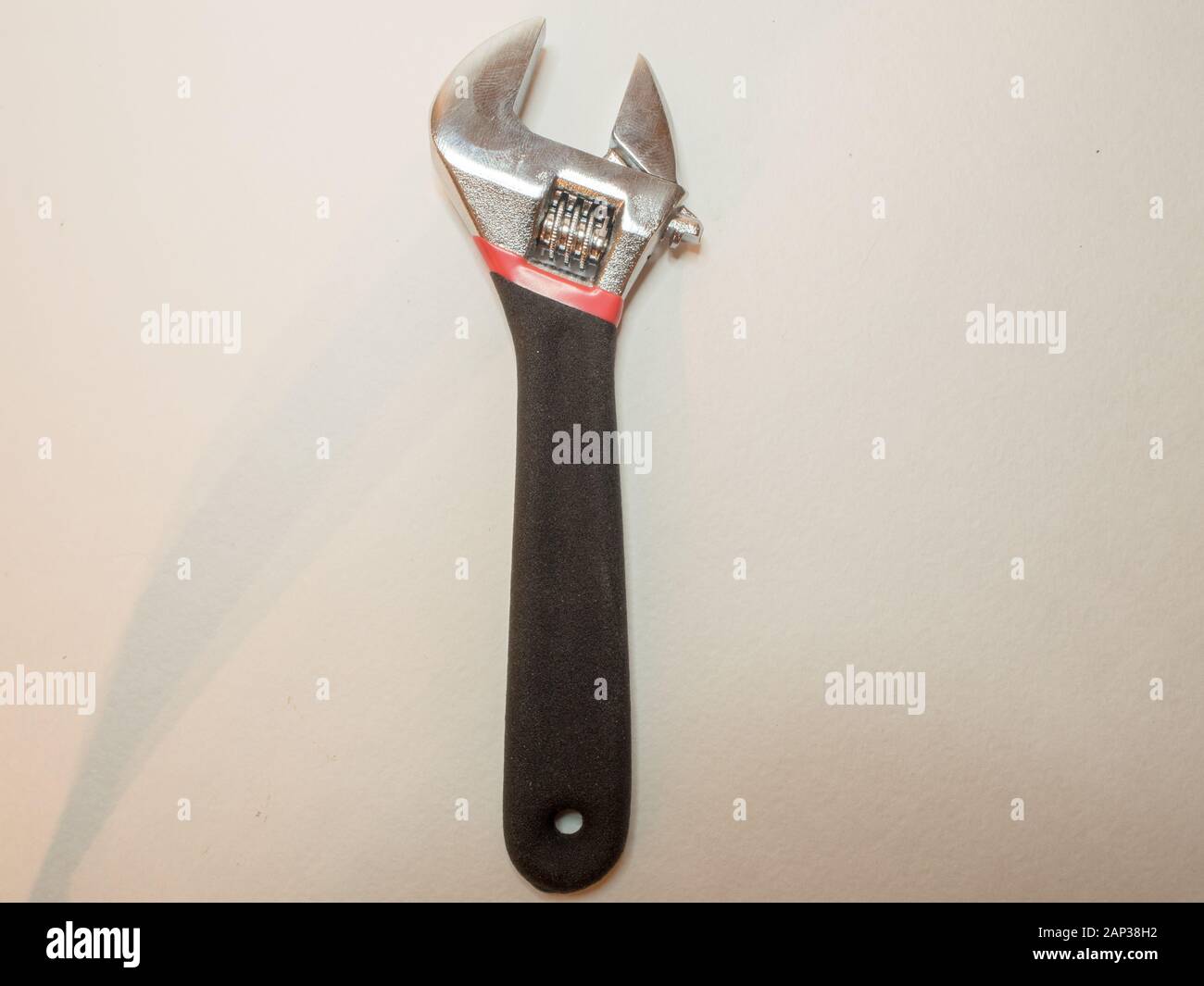 Adjustable wrench Stock Photo