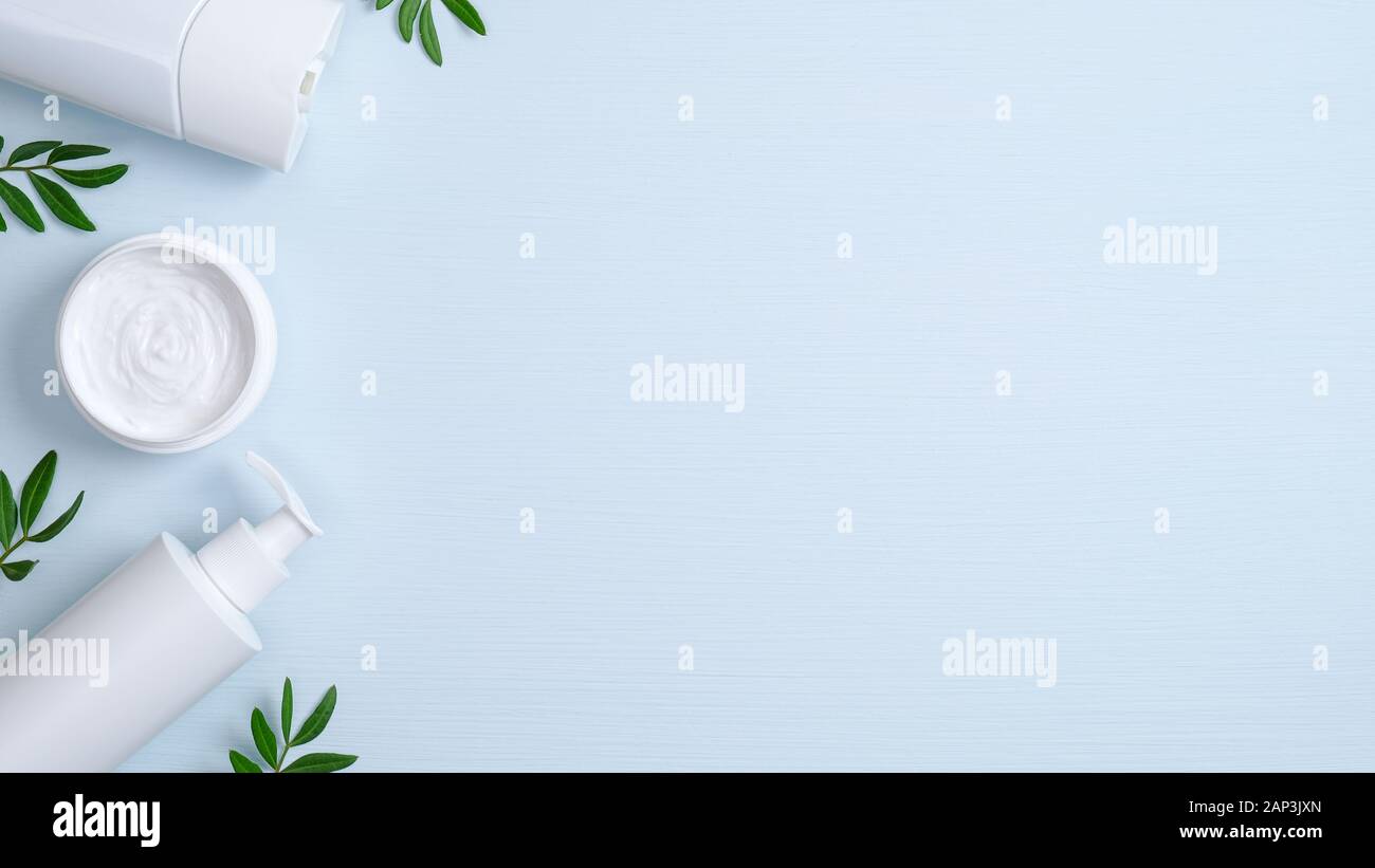 Download Natural Organic Cosmetics Spa Branding Mockups Frame Of Cosmetic Skin Care Beauty Products Pump Bottle With Hand Lotion Shower Gel Shampoo Hair E Stock Photo Alamy