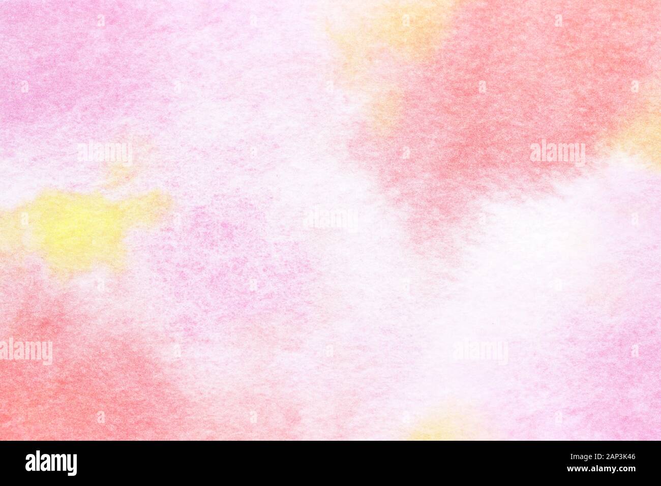 Designed abstract background with pale watercolor elements Stock Photo