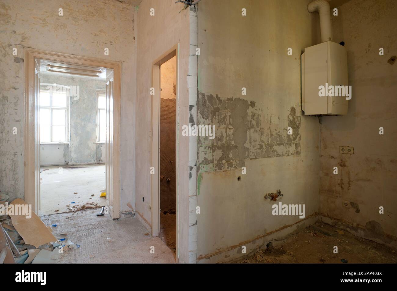 Altbausanierung - Renovation Stock Photo - Alamy