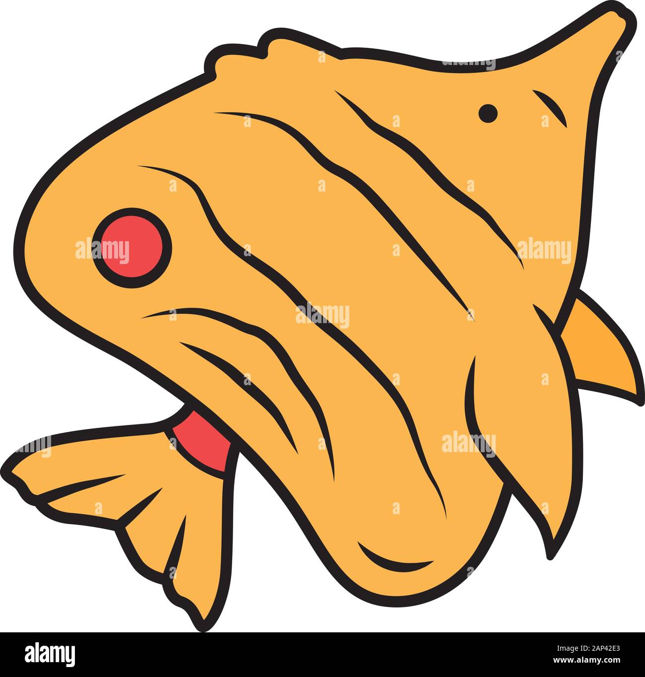 Butterflyfish yellow color icon. Swimming bright colored fish. Tropical  aquatic animal. Marine aquarium. Exotic undersea inhabitant. Fish species,  oce Stock Vector Image & Art - Alamy