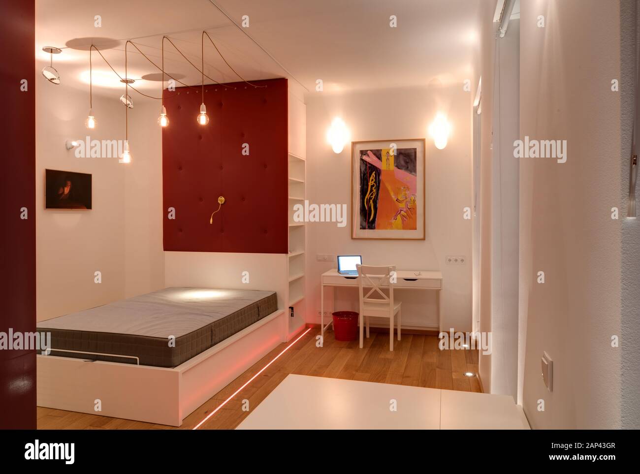 Wien, moderne Kleinwohnung Vienna, Modern Small Apartment Stock Photo Alamy