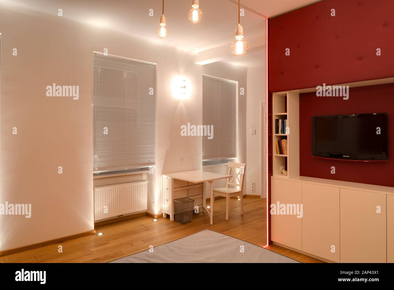 Wien, moderne Kleinwohnung - Vienna, Modern Small Apartment Stock Photo