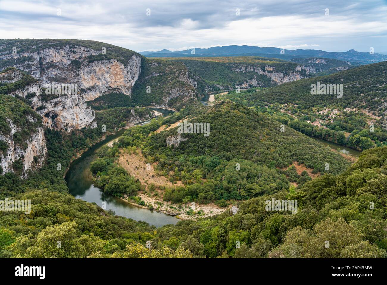 River in the beautiful Ardeche gorge in france Stock Photo - Alamy