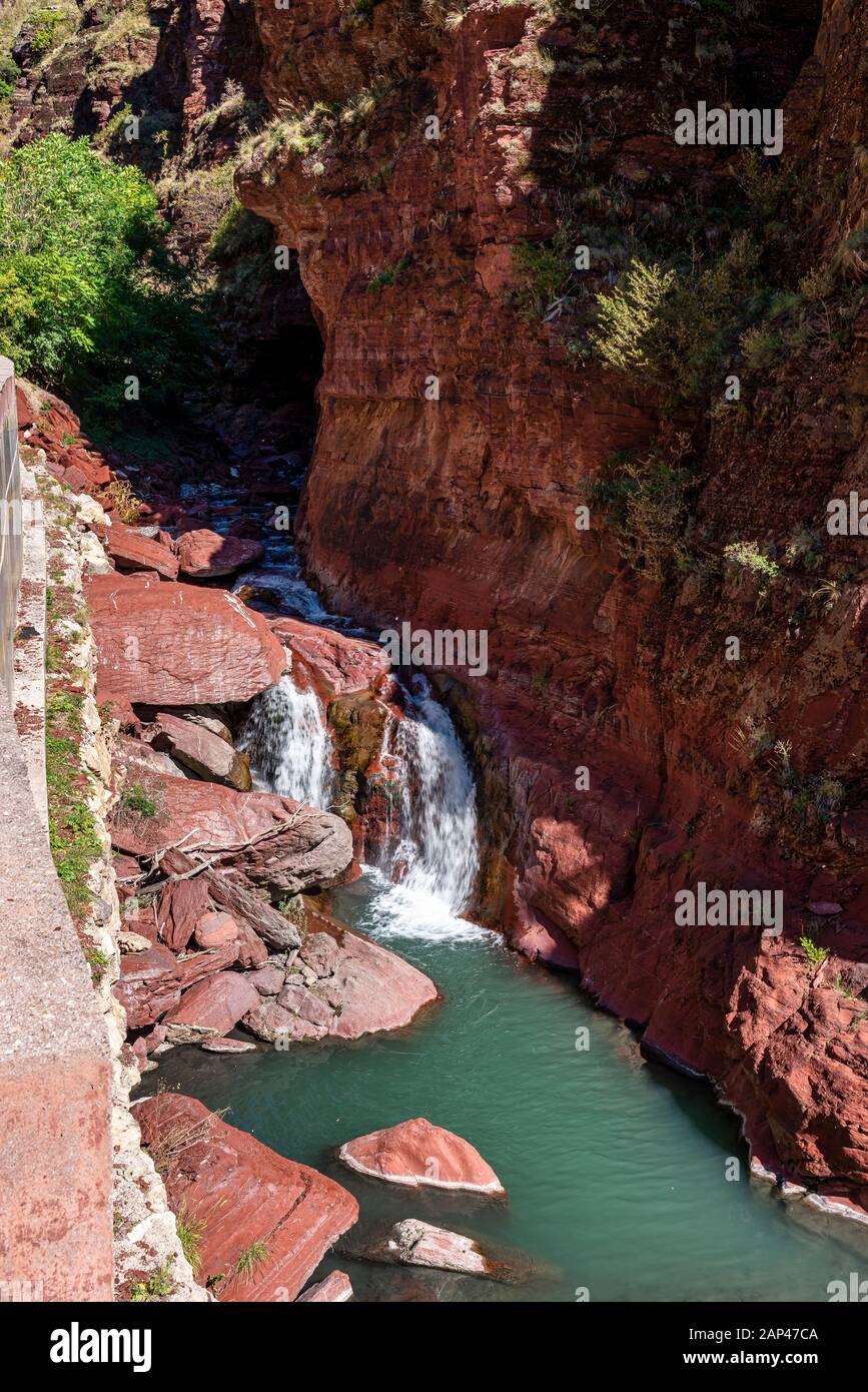 The Gorges du Cians, famous canyon in Alpes-Maritimes, France Stock Photo