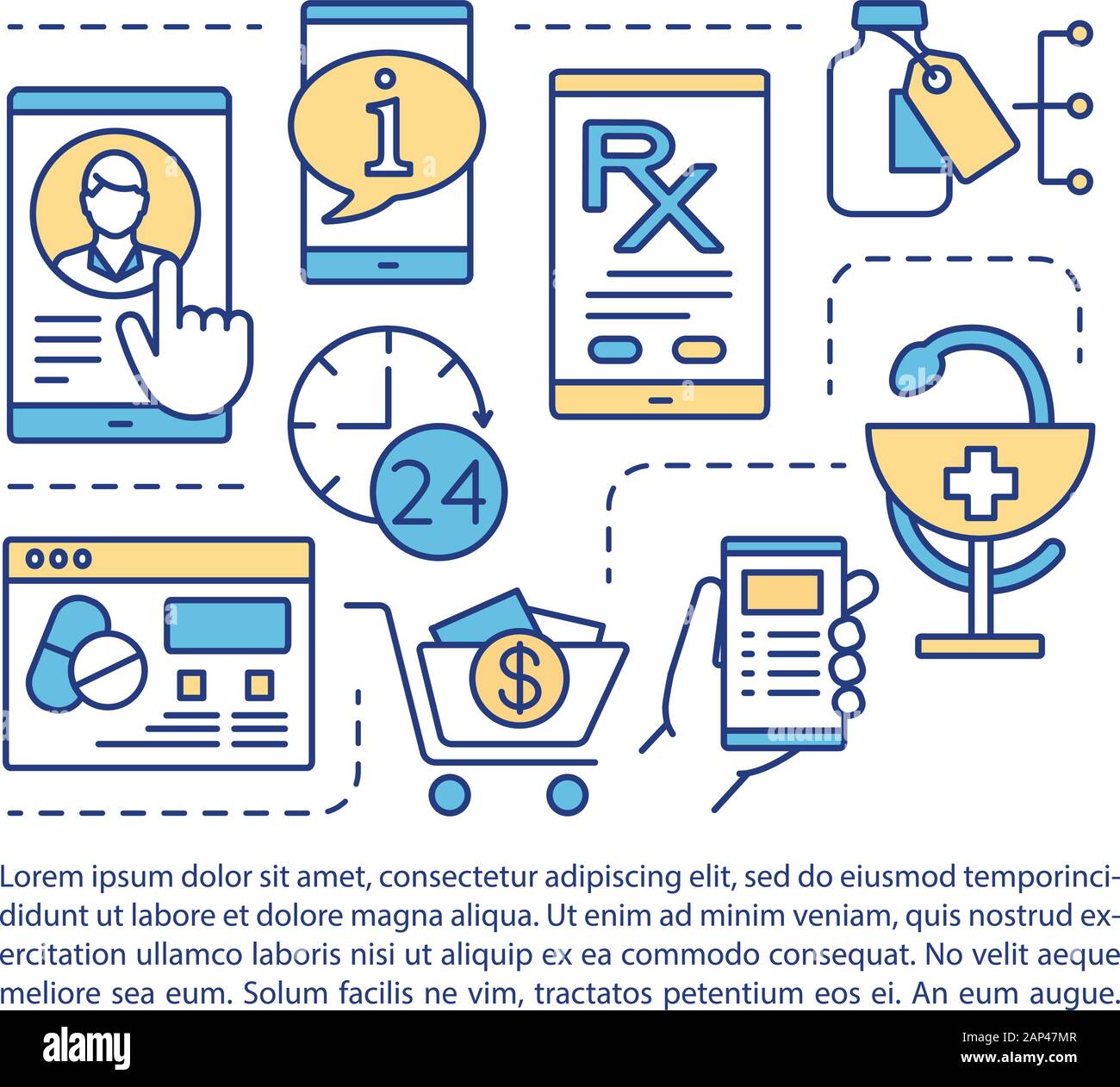 Online Pharmacy Article Page Vector Template Medicine Eshopping Brochure Magazine Booklet Design Element With Linear Icons And Text Boxes Print D Stock Vector Image Art Alamy Online Pharmacy Article Page Vector Template Medicine Eshopping Brochure Magazine Booklet Design Element With Linear Icons And Text Boxes Print D Stock Vector Image Art Alamy