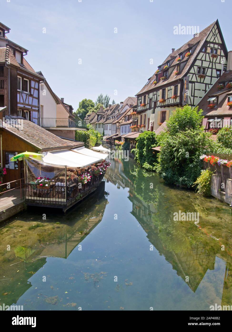 The little Venice district of Colmar, Alsace Stock Photo