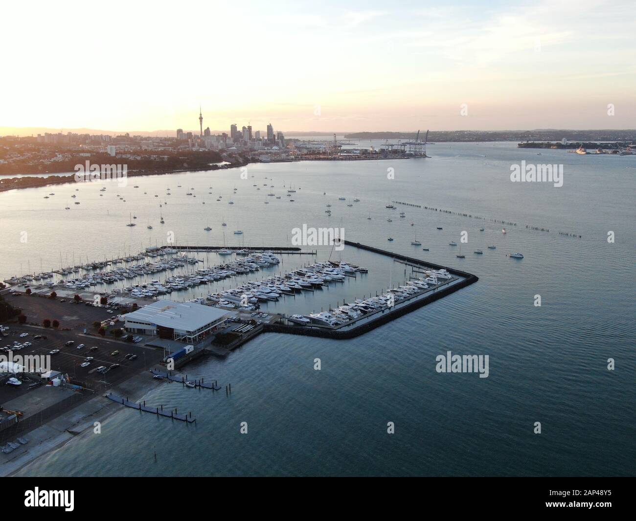 Viaduct Harbour, Auckland / New Zealand December 29, 2019 The Judges