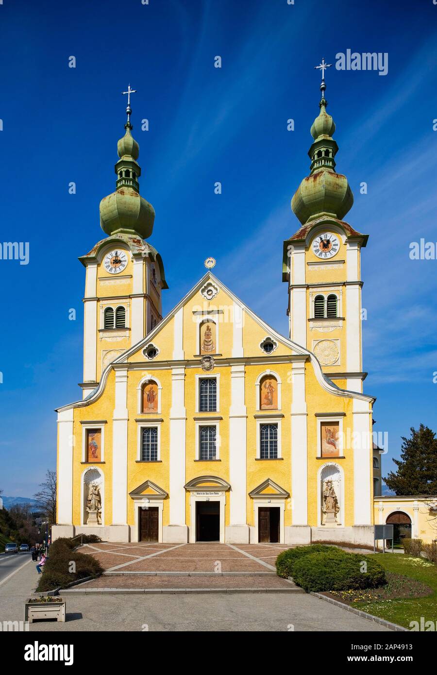 Pilgrimage church, Basilica Maria Loreto, Sankt Andrae im Lavanttal ...