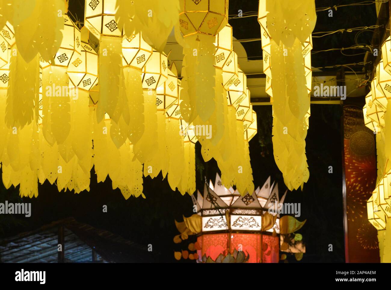 Lanterns festival yee peng hi-res stock photography and images - Alamy