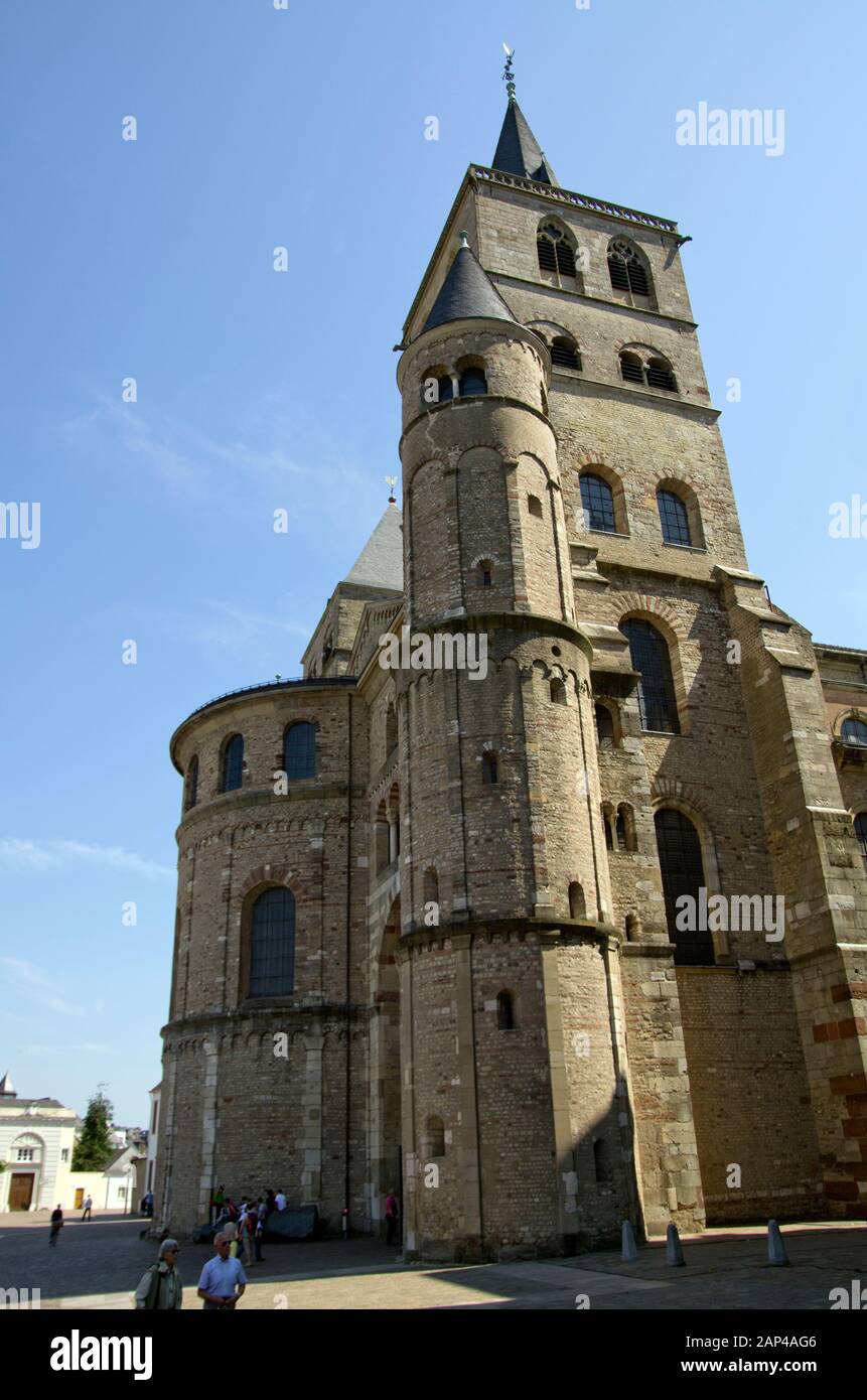 Trier Cathedral the oldest church in Germany Stock Photo
