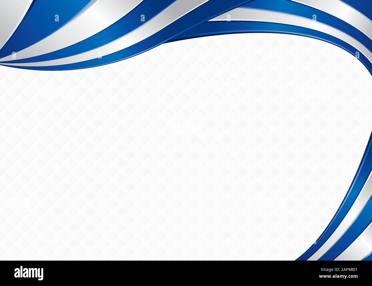 Abstract Background With Wave Shapes With The Blue White Colors Of The Flag Of Nicaragua Honduras Or El Salvador To Use As Diploma Or Certificate Stock Vector Image Art Alamy