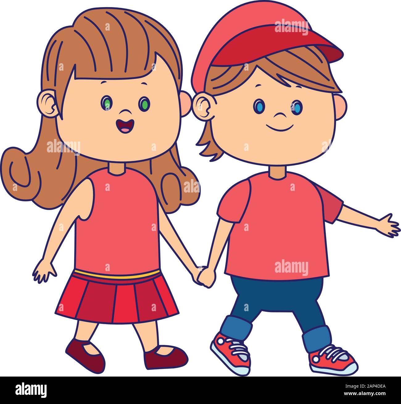 cartoon happy boy walking with cute girl Stock Vector Image & Art - Alamy cartoon happy boy walking with cute girl Stock Vector Image & Art - Alamy