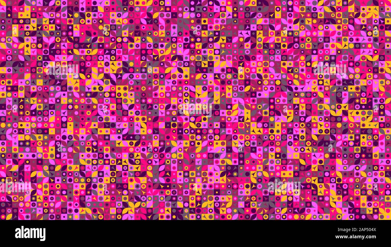 Colorful geometrical mosaic pattern desktop background - abstract ...