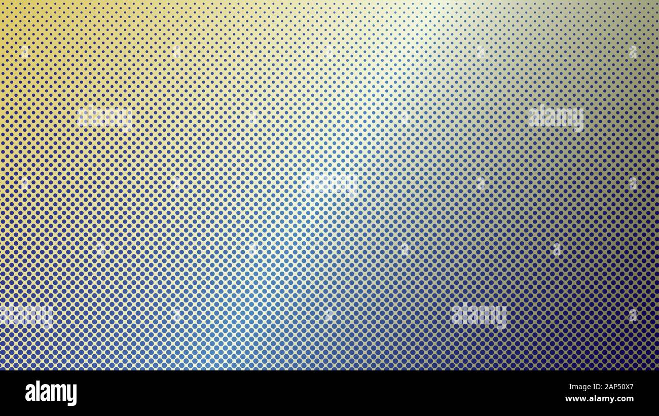 Colorful Halftone Background Design Template, Modern Pop Art, Abstract Dots Pattern Illustration, Vintage Texture Element, Dark Green Gray Gradation Stock Vector