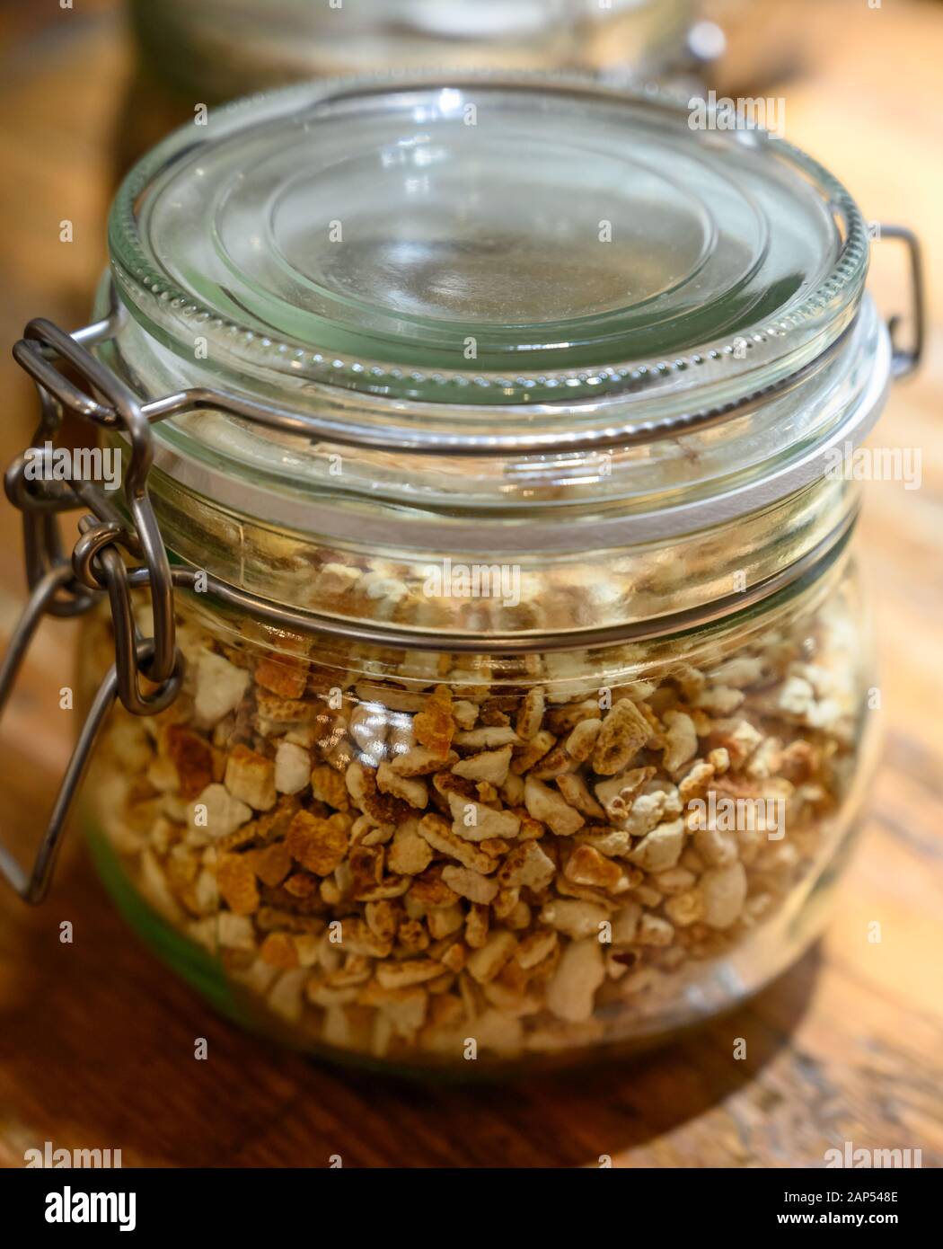 With british craft and natural ingredients hires stock photography and