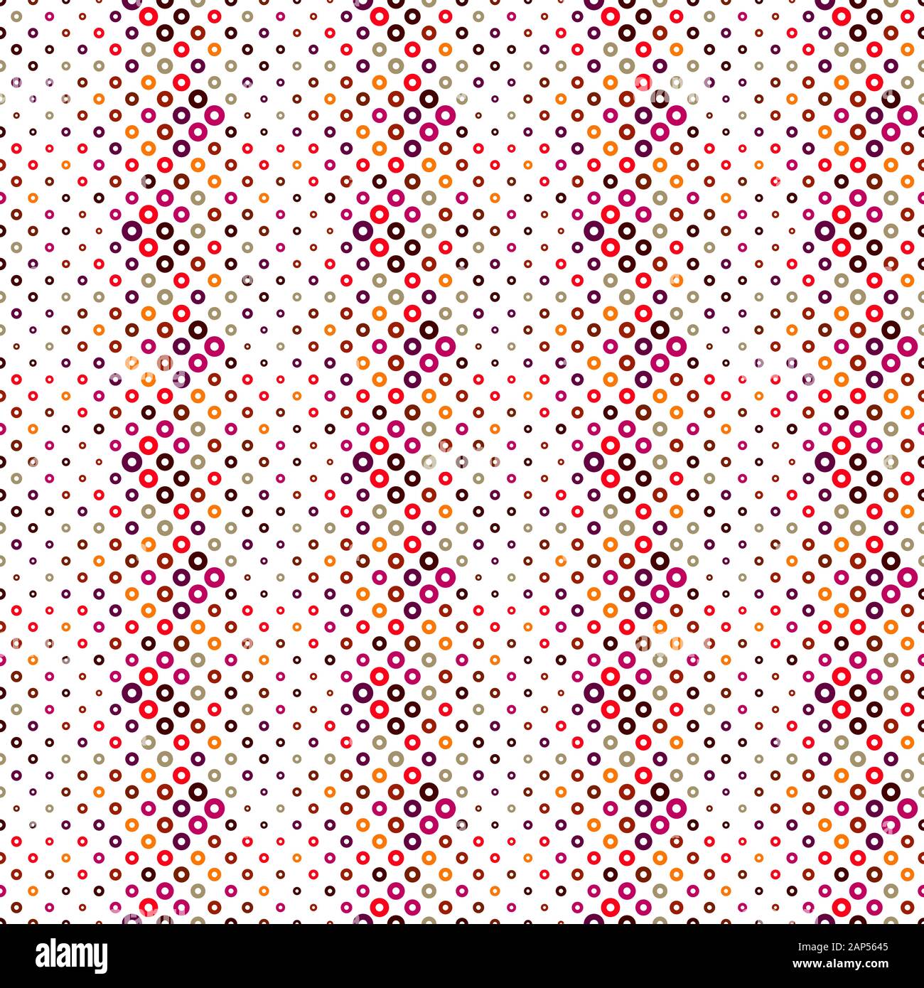 Seamless circle pattern background - abstract geometrical colorful ...