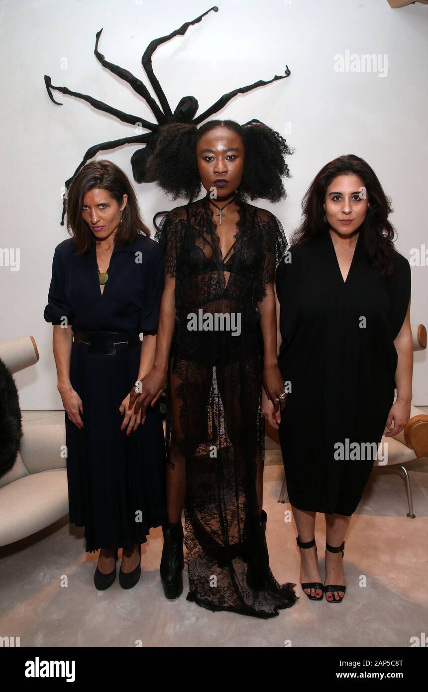 Beverly Hills, Ca. 20th Jan, 2020. Chelsea Winstanley, Nana Ghana, Sophia Kiapos, at the 2020 Filming Italy After Party at Eugenio Lopez's Residence in Beverly Hills, California on January 20, 2020. Credit: Faye Sadou/Media Punch/Alamy Live News Stock Photo