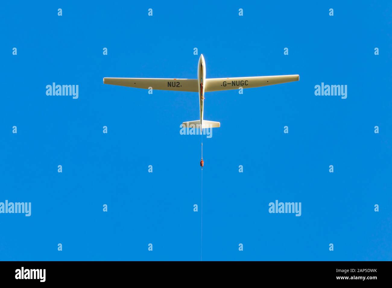 Grob 103 Acro glider sailplane of the Nottingham University Gliding
