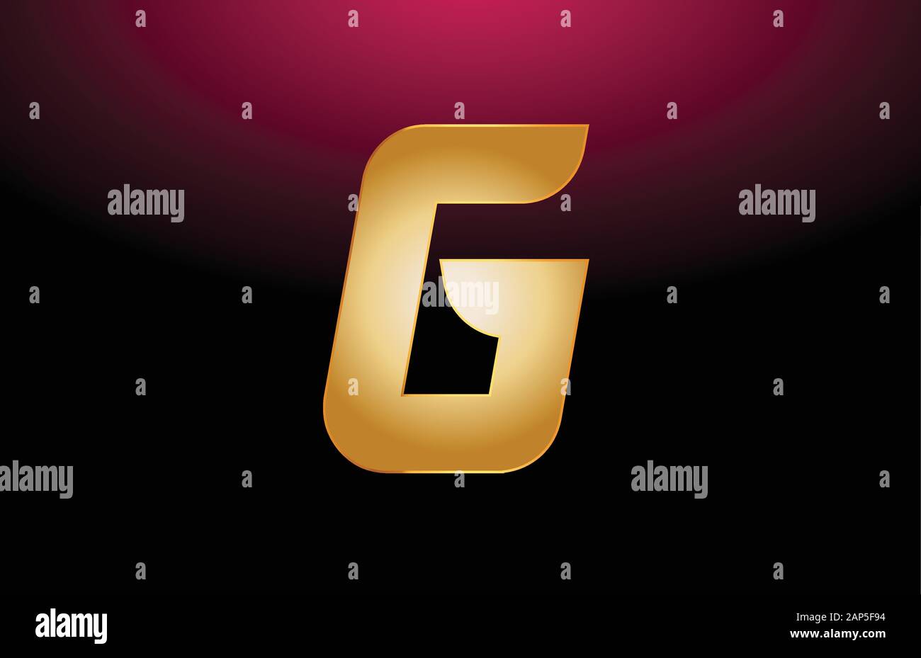 gold golden metal alphabet letter G logo company icon design. Suitable ...