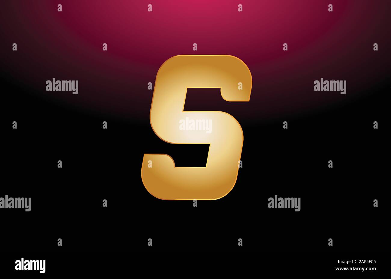 gold golden metal alphabet letter S logo company icon design. Suitable ...