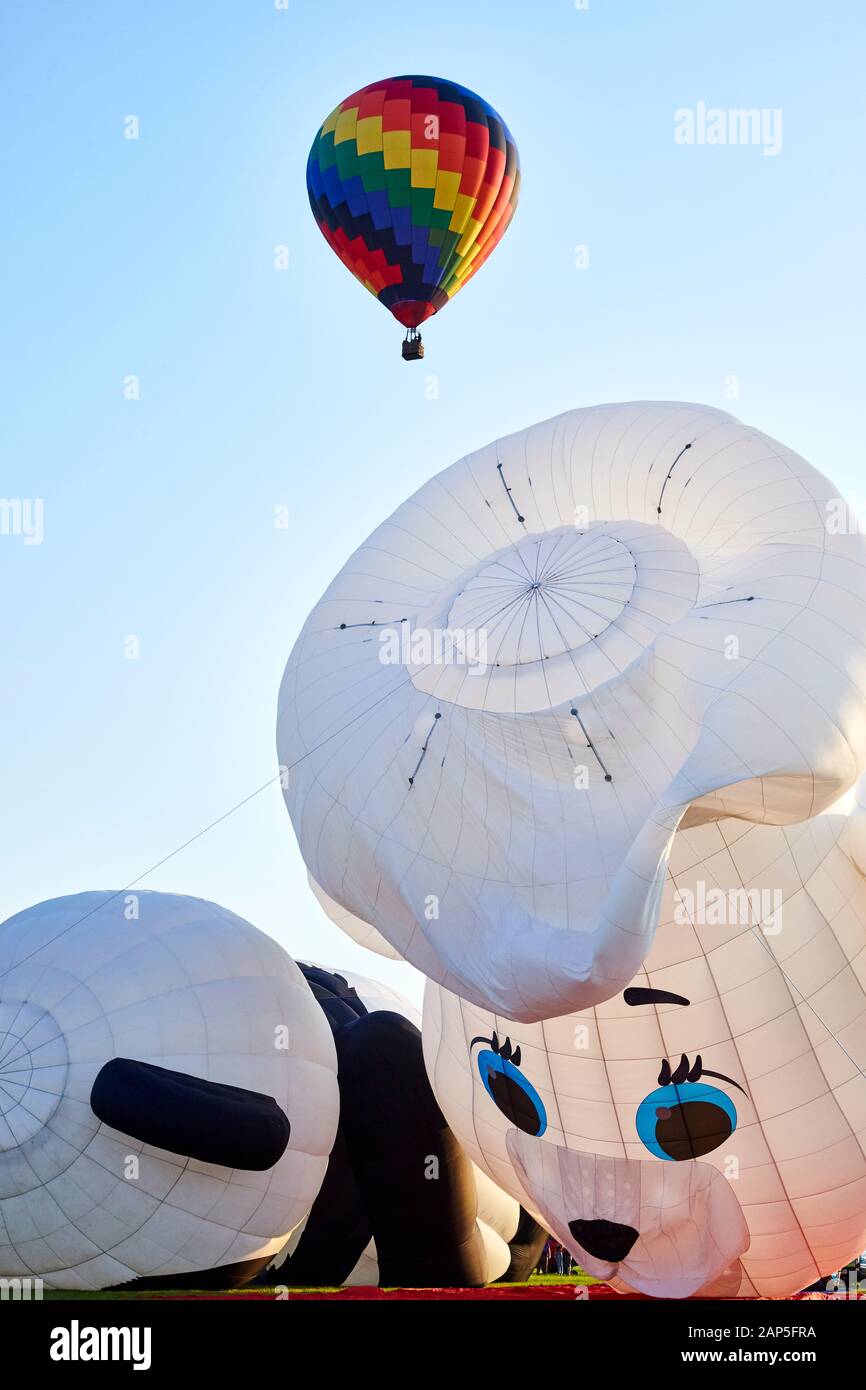 festival of ballooning Stock Photo