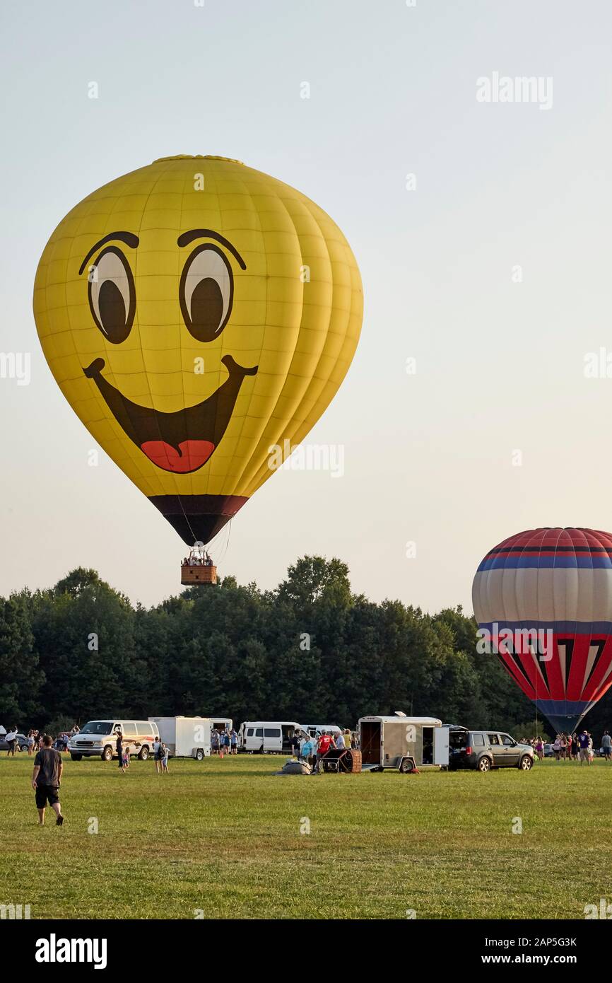 festival of ballooning Stock Photo
