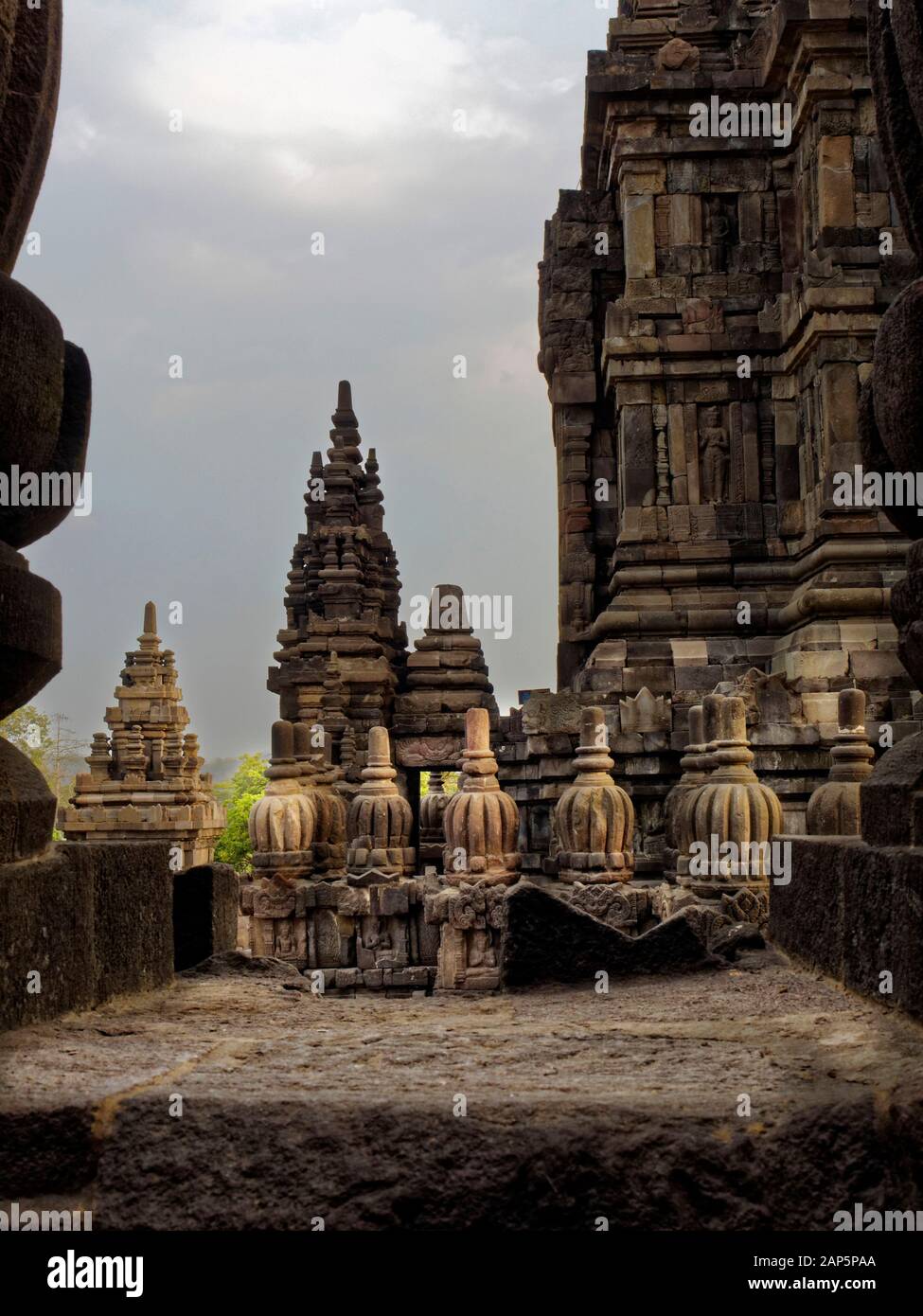 Hindu temple, Prambanan, UNESCO World Heritage Site, Java, Indonesia ...