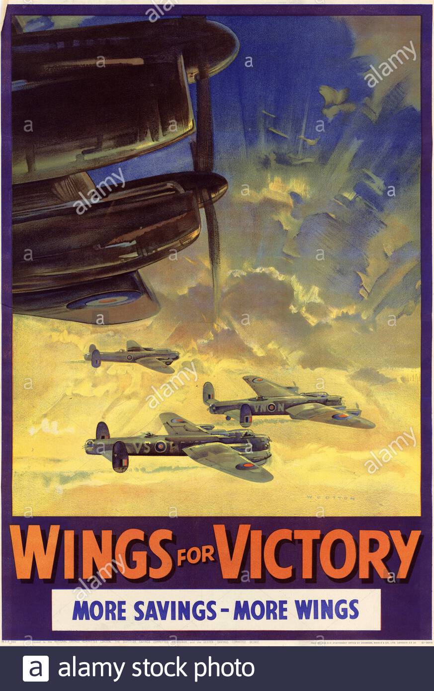 World war ii savings poster hi-res stock photography and images - Alamy