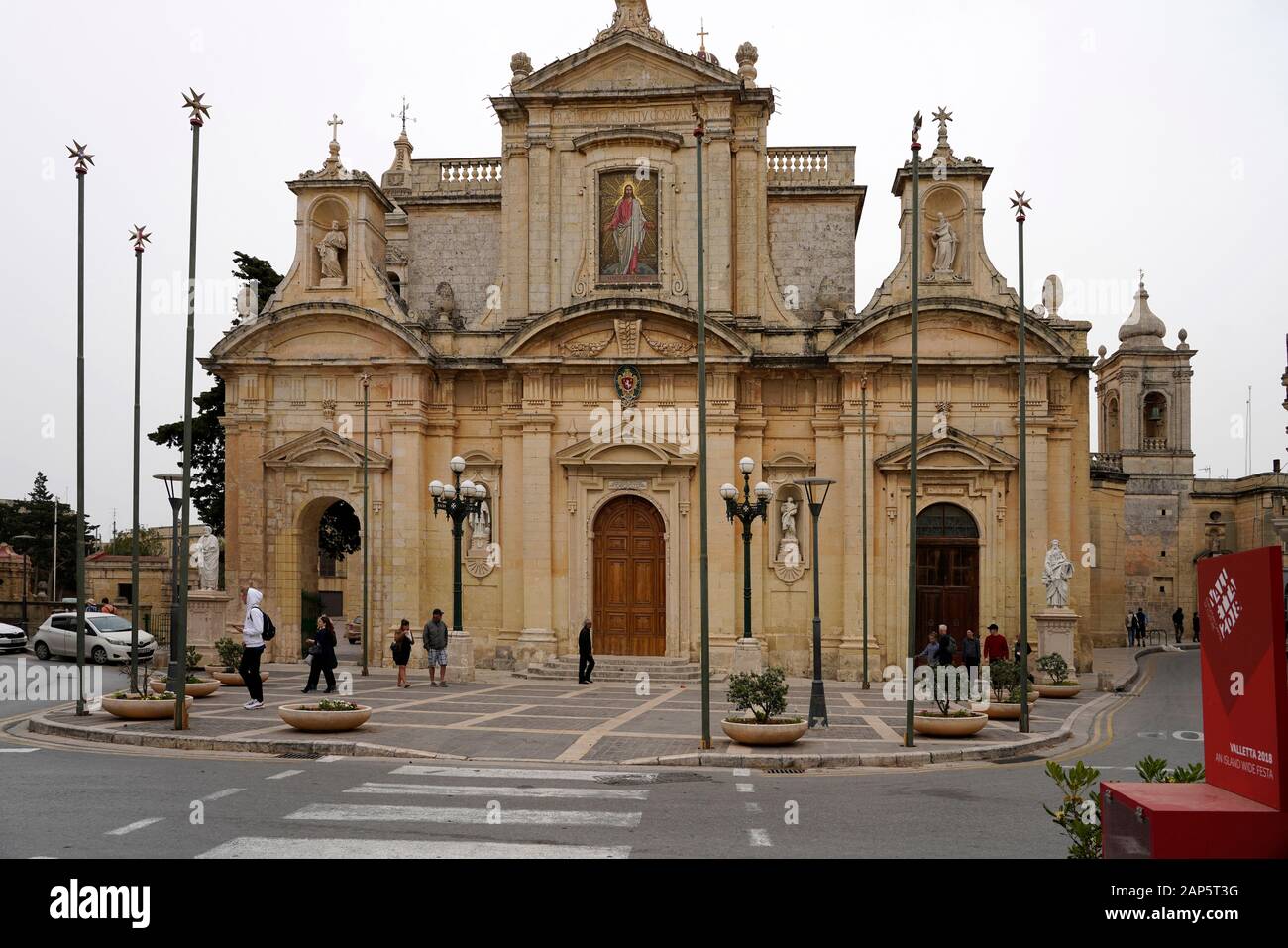 Saint Paul Church, Rabat, Malta Island, Europe Stock Photo - Alamy