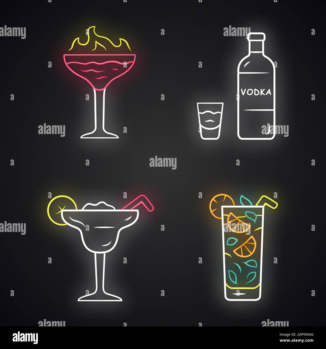 Margarita mix bottle Stock Vector Images Alamy