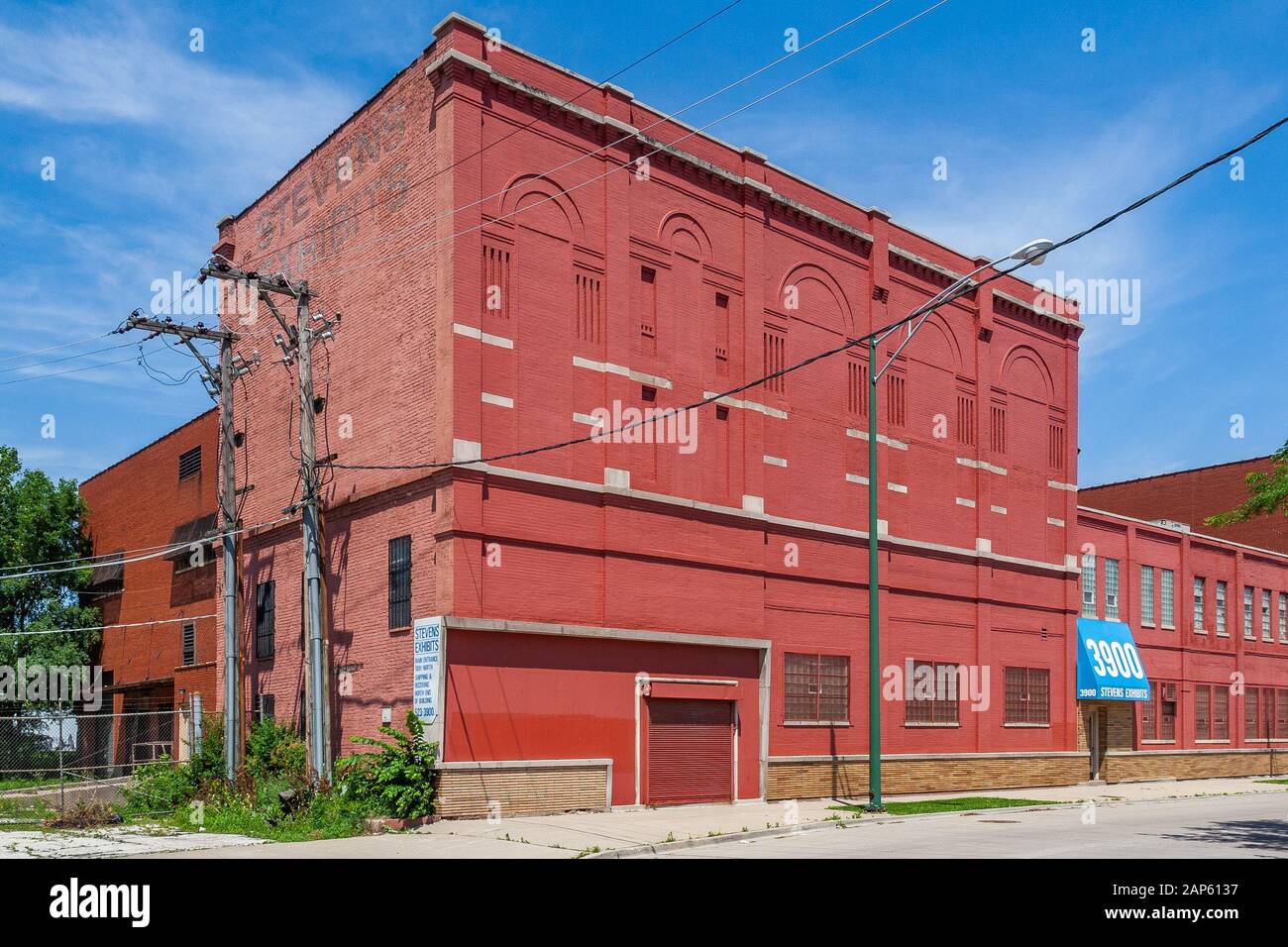 Former brewery in the Canaryville neighborhood Stock Photo Alamy