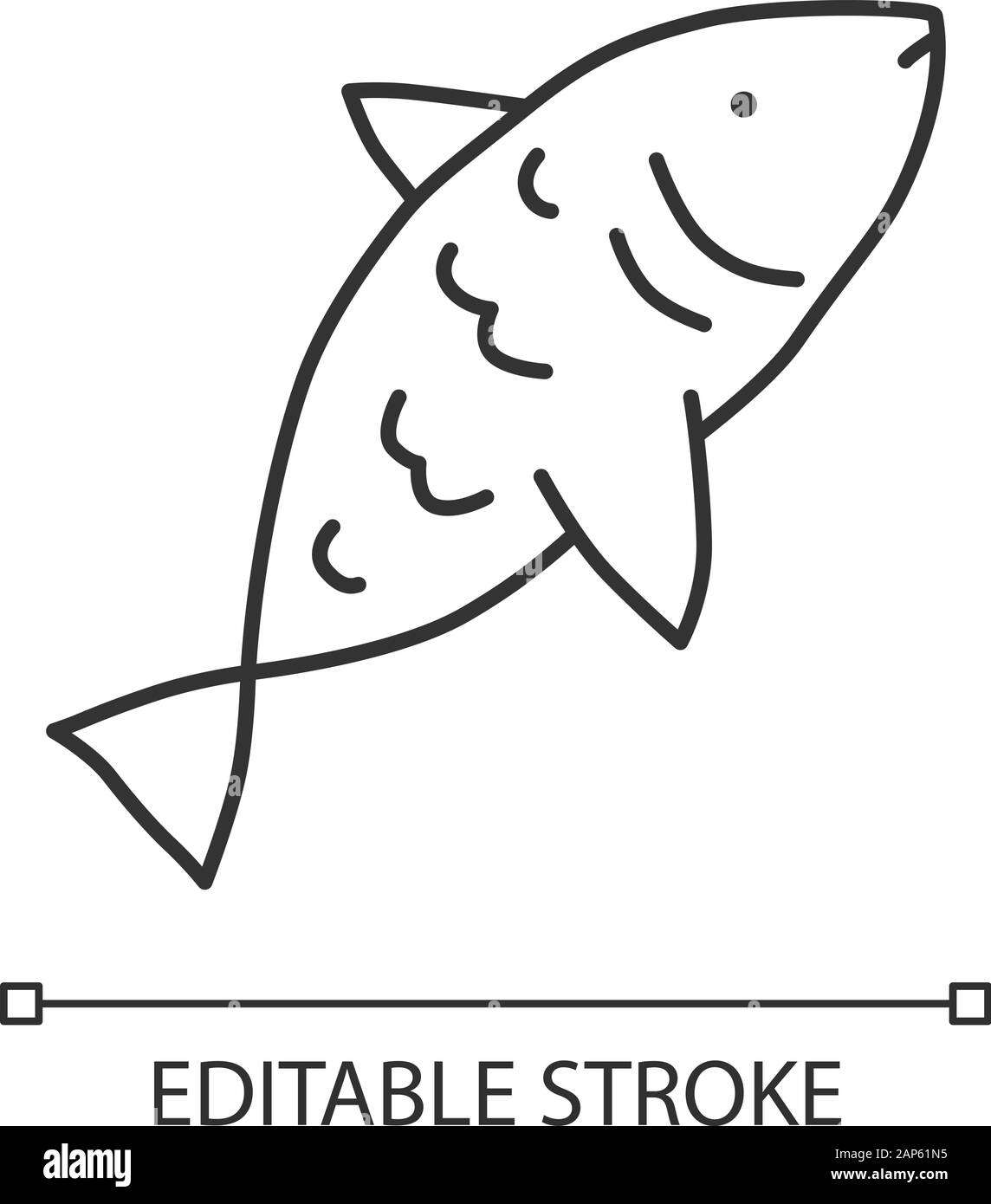 Fish scales fins Stock Vector Images Alamy