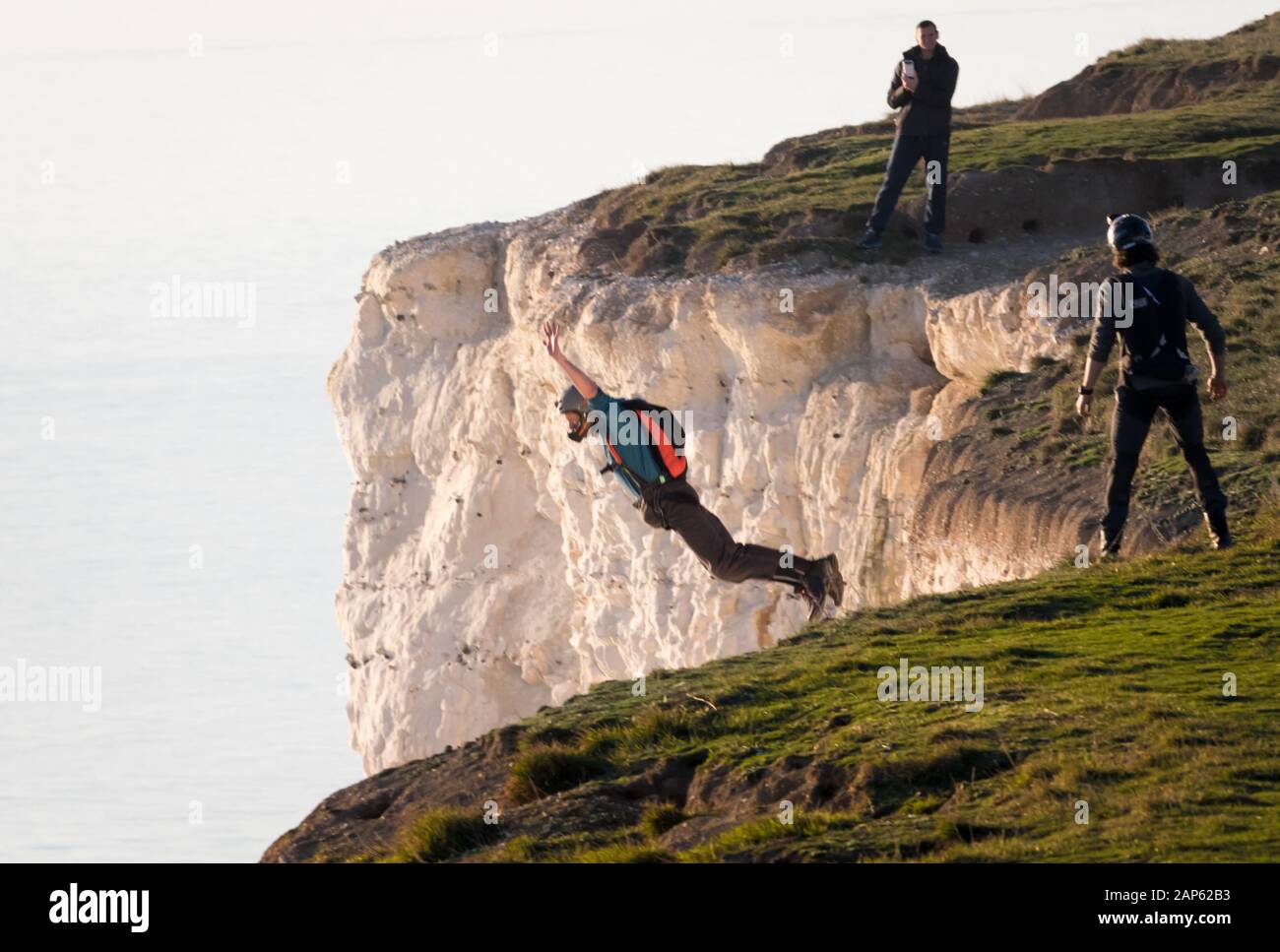 Free fall base jump hi-res stock photography and images - Alamy