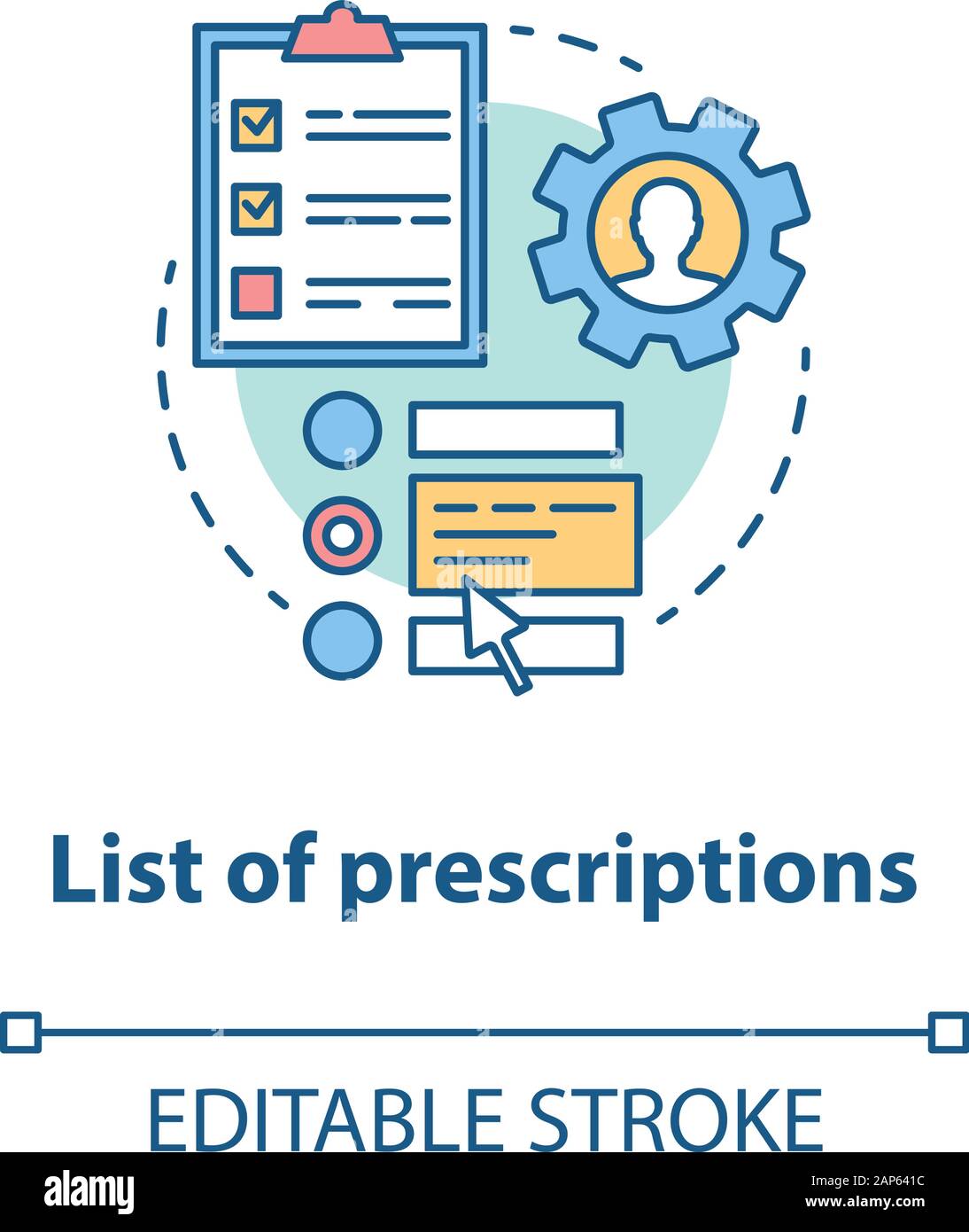 Prescriptions vector vectors Cut Out Stock Images & Pictures Alamy