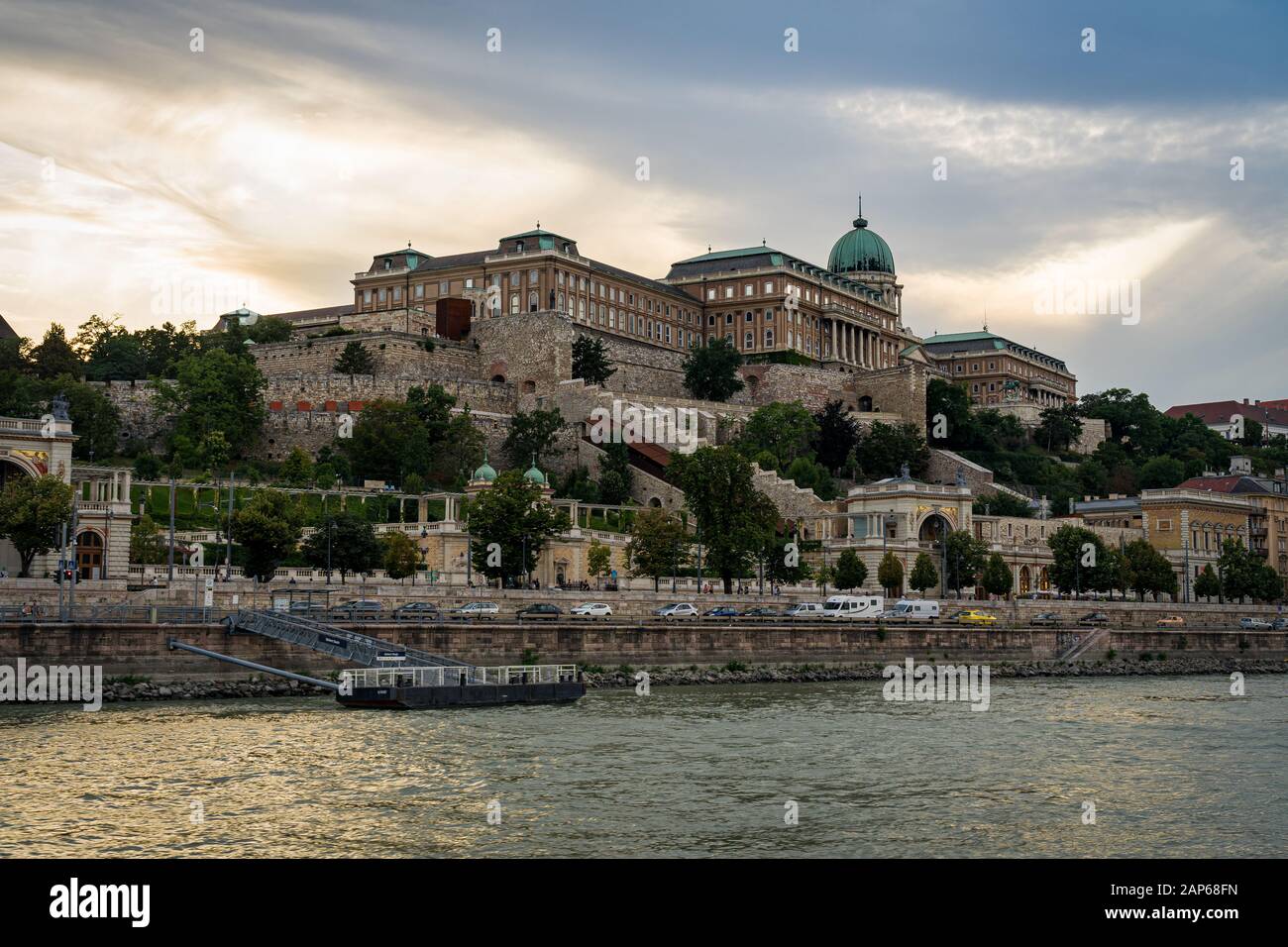 Buda Castle Royal Palace in Budapest, Hungary Stock Photo - Alamy