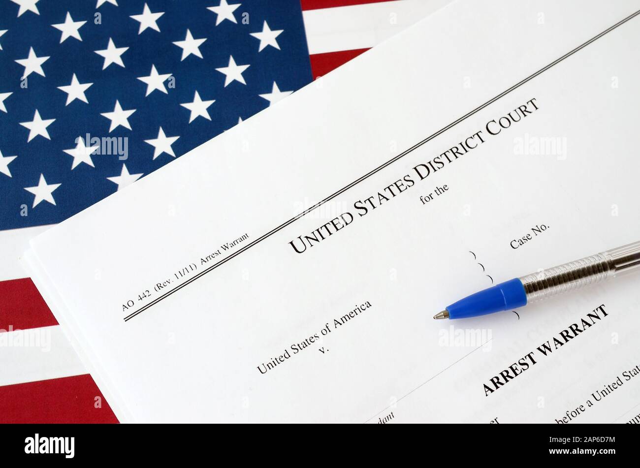 Arrest Warrant Stock Photos Arrest Warrant Stock Images Alamy
