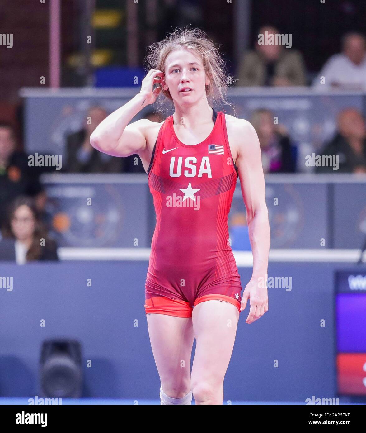 17 januari 2020 Rome, Italy Restling, International Tournament , sarah ann hildebrandt (usa