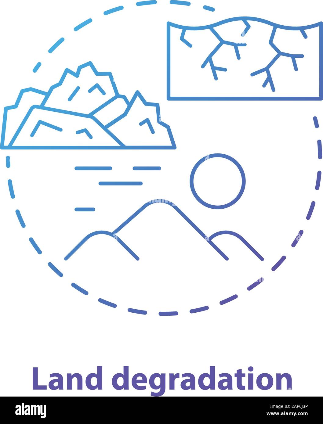 Soil structure degradation Stock Vector Images Alamy