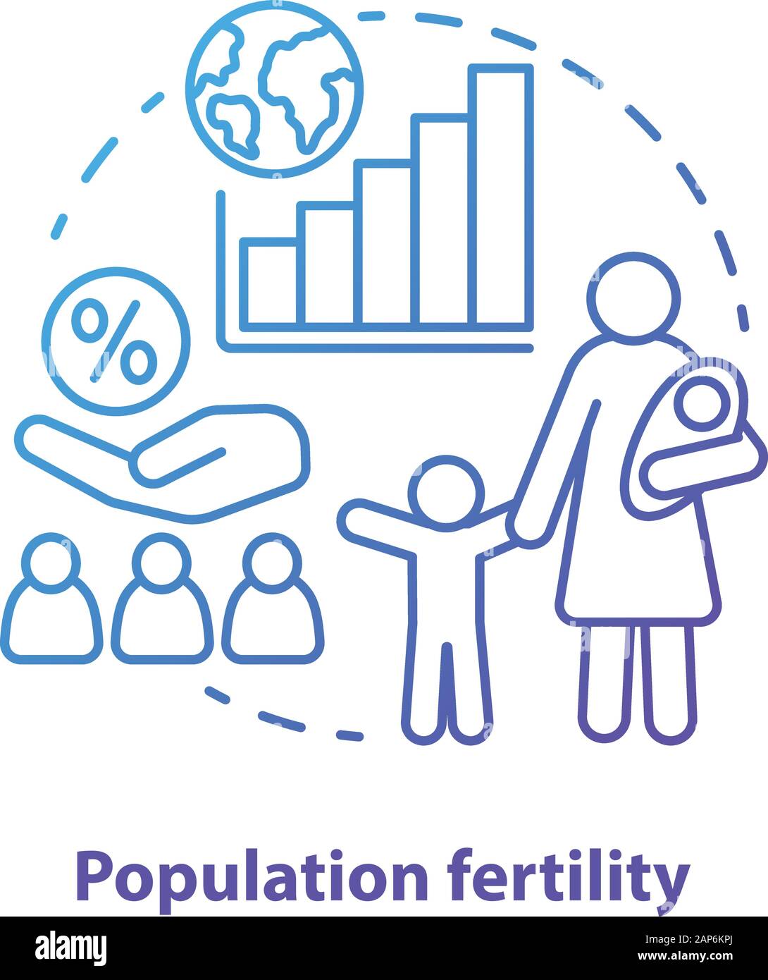 Planned children Stock Vector Images Alamy