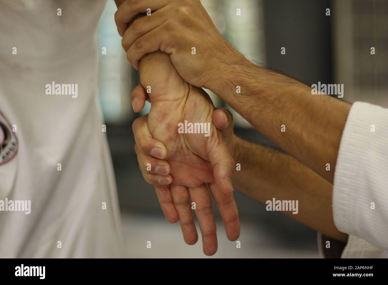 Aikido hand grab hires stock photography and images Alamy